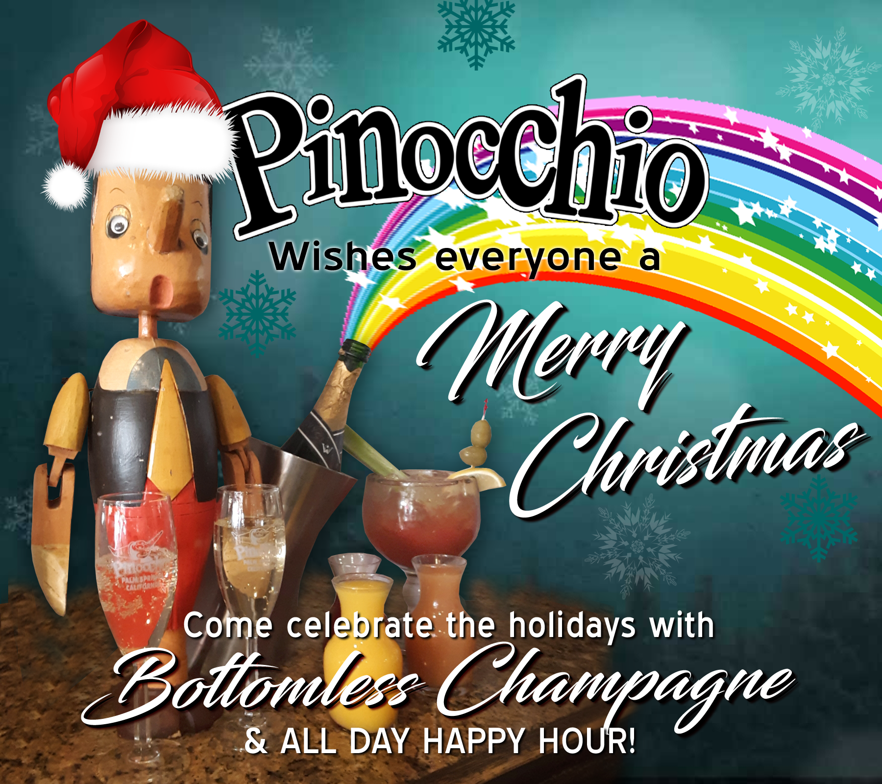 Merry Christmas from Pinocchios