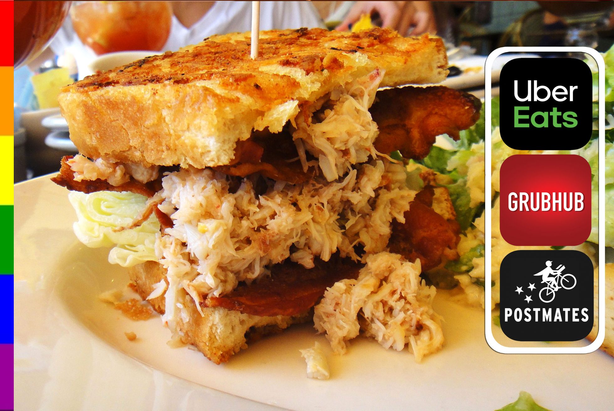 Featured Item CRAB MEAT SANDWICH